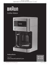Braun KF7150BK User guide