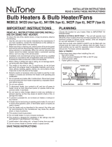 NuTone 9417DN Installation guide