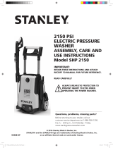 Stanley SHP2150 Installation guide