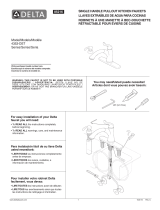 Delta 4353-RB-DST Operating instructions