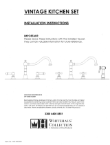 Whitehaus Collection WHKLV3-4400-MABRZ Installation guide