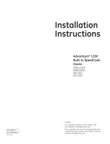 GE Profile Series PSB9120SFSS Installation guide