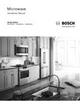 Bosch 800 SERIE Installation guide