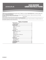 Amana AGR6603SFW User guide