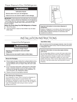 KitchenAid KRFC300EBS Installation guide