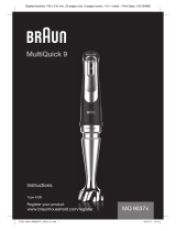 Braun MQ9037 User manual