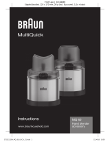 Braun MQ60 User guide