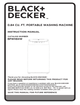 BLACK+DECKER BPWH84W User manual
