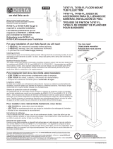 Delta Faucet T4767-FL Installation guide