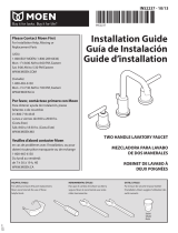Moen WS84229SRN Installation guide