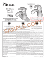 Pfister LG42-AMCC Installation guide