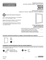 Style Selections 720B20-SS Installation guide