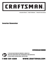 Craftsman Inverter Generator CMXGIAC3000 User manual