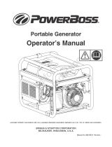 PowerBoss 030667 Operating instructions