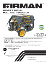 Firman H08051 Operating instructions