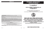 Lasko Products 5160 Owner's manual