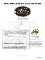 Ashley Hearth Products AP5780B User manual