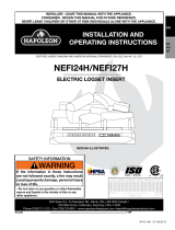 NAPOLEON NEFI24H Owner's manual