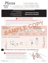 Pfister F-529-7WHY Installation guide