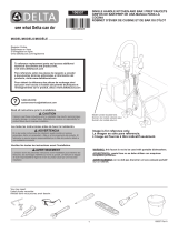 Delta 1-Handle Pull-Down Bar/Prep Faucet Lumicoat Owner's manual