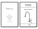 FLOW BioBidet Flow Motion Sensor Kitchen Fauc User manual