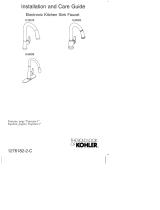 Kohler 22036-BL Installation guide