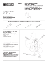 Delta 1-Handle Bar/Prep Faucet Owner's manual