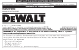 DeWalt DXH12B User guide