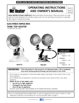 Mr. Heater MHS15T User manual