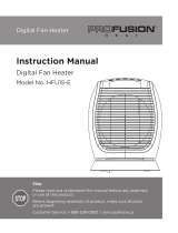 Profusion Heat HFU15-E User guide