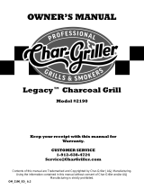 Char-Griller 2190 Owner's manual