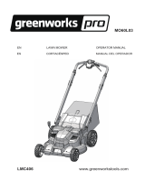 Greenworks Pro MO60L423 Operating instructions