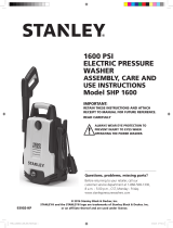 Stanley SHP1600 Installation guide