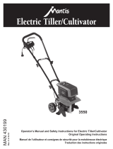 Mantis Electric Tiller Cultivator User manual