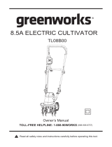 Greenworks TL08B00 Operating instructions