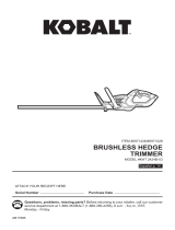 Kobalt KHT 2024A-03 User manual