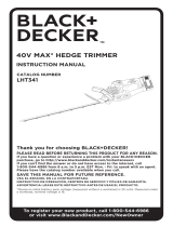 BLACK DECKER LHT341 User manual