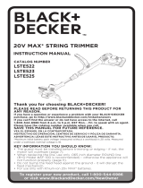 Black & Decker LSTE522 User manual