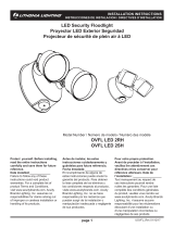 Lithonia Lighting OVFLLED2SH40K120PEWH Installation guide