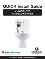 Fluidmaster K-400A-023 Installation guide