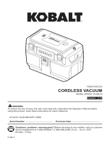 Kobalt KMDV 0124B-03 User manual