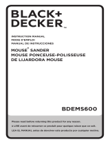 BLACK+DECKER Black + Decker BDEMS600 Mouse 1.2A Corded Single Speed  User manual