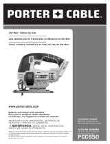 Porter-Cable PCC650B User manual