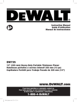 DeWalt DW735 Owner's manual