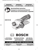 Bosch GHO12V-08N User guide