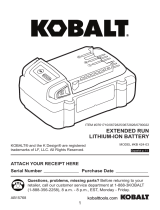 Kobalt KB 424-03 User manual