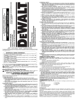 DeWalt D25301D User manual