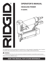RIDGID R692PBN User manual