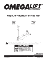 Omega Lift 25107 User manual