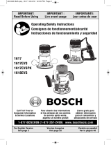 Bosch RA1181 1617EVS User manual